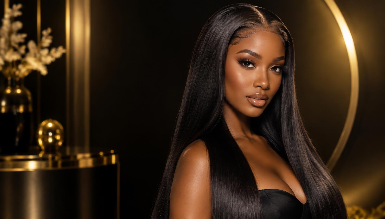 Ready-to-wear wigs, glueless fit